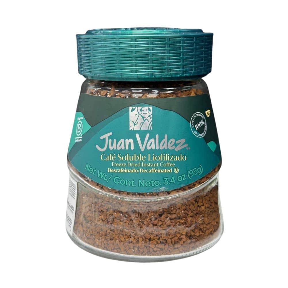 Café soluble Liofilizado Juan Valdez
