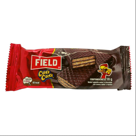 Field Cua Cua Galleta Wafer Cubierta de Chocolate 18g