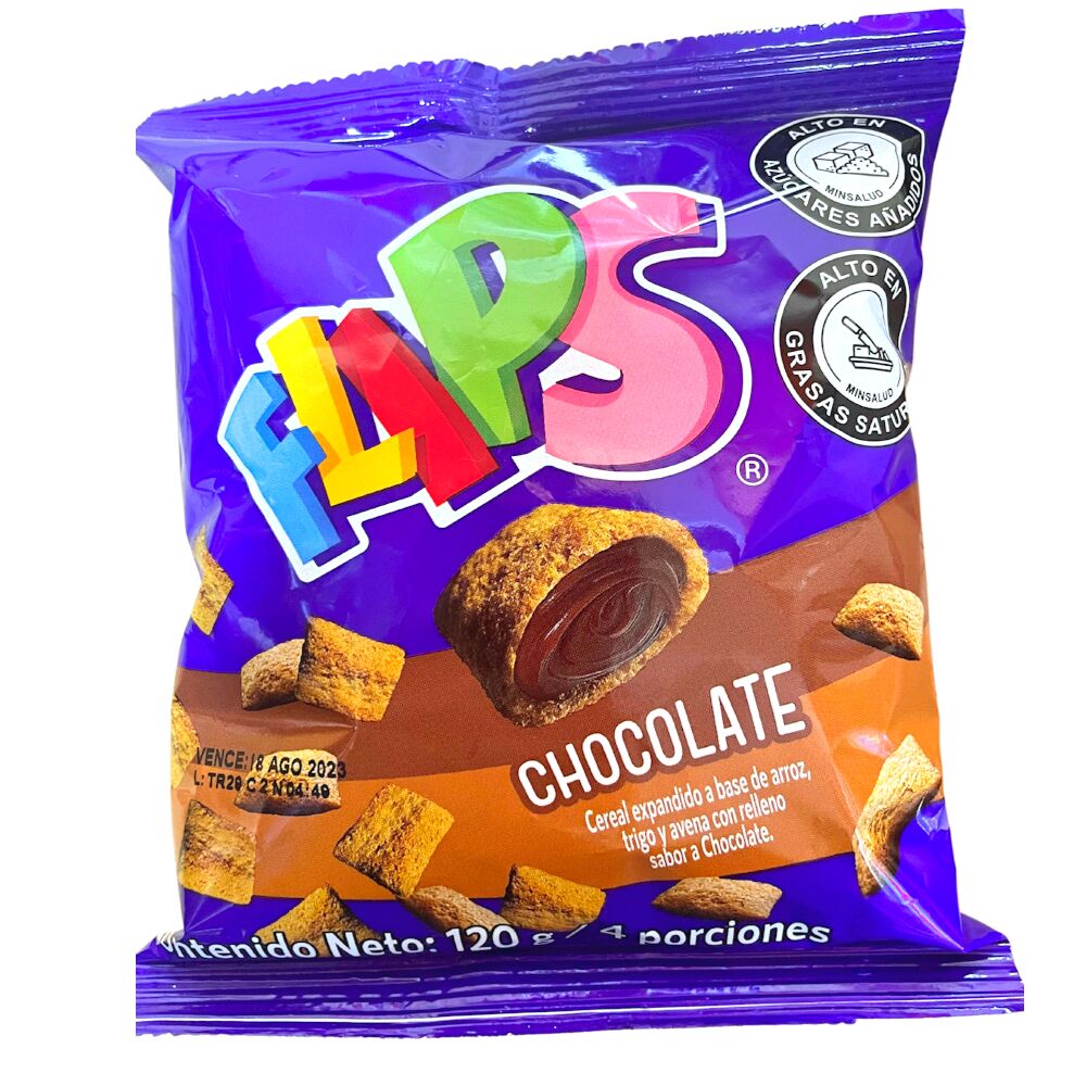 Flips de Chocolate 120g